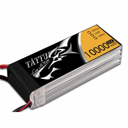 باتری لیتیوم پلیمر Tattu 10000mAh - مدل ایران - مرکز تخصصی سرگرمی های رادیوکنترل