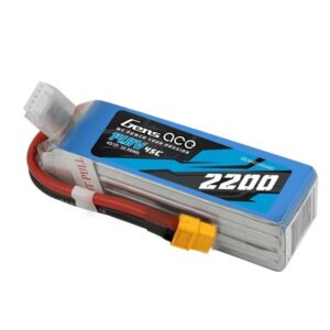 باتری 4 سل 2200mah-45c Gens Ace لیتیوم پلیمر - مدل ایران - مرکز تخصصی سرگرمی های رادیوکنترل