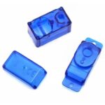 Hitec HS-50 Servo Case Set (Clear Blue)- مدل ایران - مرکز تخصصی سرگرمی های رادیوکنترل
