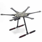 فریم هگزاروتور S550 مدل PCB با پایه فول کربن- مدل ایران - مرکز تخصصی سرگرمی های رادیوکنترل