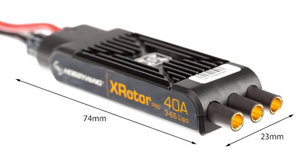اسپیدکنترل Pro XRotor 40A - مدل ایران - مرکز تخصصی سرگرمی های رادیوکنترل