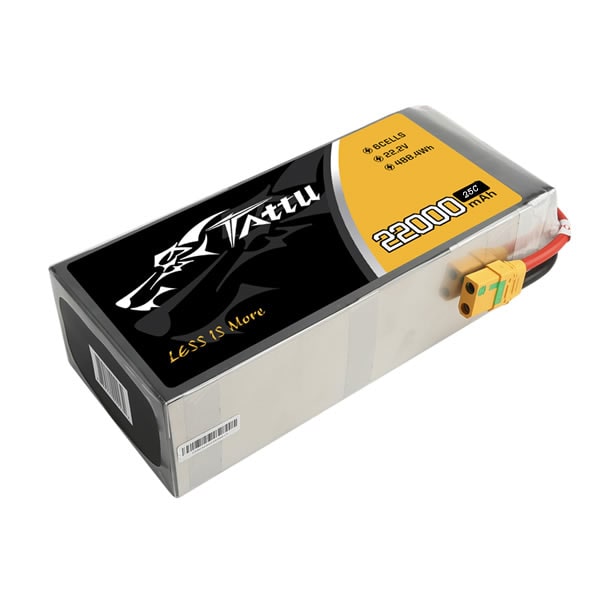 باتری 6 سل 22000mah-25c Tattu لیتیوم پلیمر - مدل ایران - مرکز تخصصی سرگرمی های رادیوکنترل