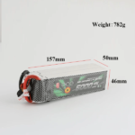 باتری 6 سل 5000mah-45c Gens Ace لیتیوم پلیمر- مدل ایران - مرکز تخصصی سرگرمی های رادیوکنترل