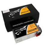 باتری لیتیوم پلیمر ۶ سل ۲۲000mah-25c Tattu plus