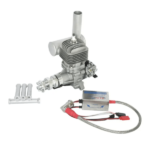 موتور بنزینی RCGF 32CC همراه با اگزوز و Ignition - مدل ایران - مرکز تخصصی سرگرمی های رادیوکنترل