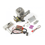 موتور بنزینی RCGF 32CC همراه با اگزوز و Ignition - مدل ایران - مرکز تخصصی سرگرمی های رادیوکنترل