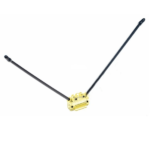 پایه آنتن گیرنده V شکل ثابت دبل 45 درجه - مدل ایران - مرکز تخصصی سرگرمی های رادیوکنترل