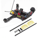 پایه آنتن گیرنده V شکل ثابت دبل 45 درجه - مدل ایران - مرکز تخصصی سرگرمی های رادیوکنترل