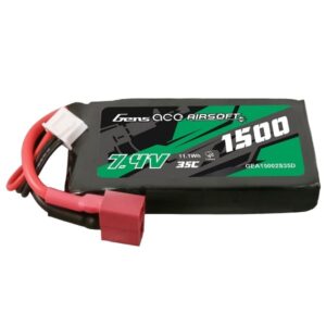 باتری 2 سل 1500mah-35c Gens Ace لیتیوم پلیمر - مدل ایران - مرکز تخصصی سرگرمی های رادیو کنترل