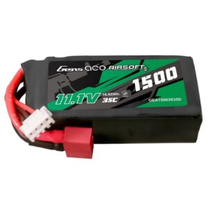 باتری 3 سل 1500mah-35c Gens Ace لیتیوم پلیمر - مدل ایران - مرکز تخصصی سرگرمی های رادیوکنترل