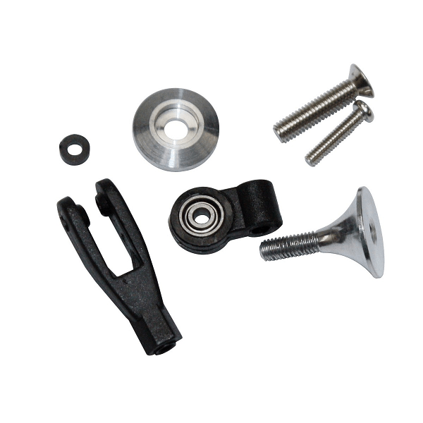 شیپوری سیاه فلزی کوچک بدون بلبرینگ (یک جفت) - مدل ایران - مرکز تخصصی رادیوکنترل