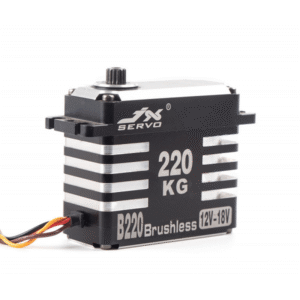 سروو موتور براشلس گشتاور بالا با ظرفیت 220 کیلوگرم B220 برند JX مدل ایران - مرکز تخصصی سرگرمی های رادیوکنترل