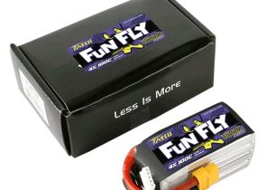 باتری 4 سل 1550mah-100c FunFly Tattu لیتیوم پلیمر - مدل ایران - مرکز تخصصی سرگرمی های رادیوکنترل