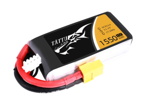 باتری 3 سل 1550mah-45c Tattu لیتیوم پلیمر - مدل ایران - مرکز تخصصی سرگرمی های رادیوکنترل