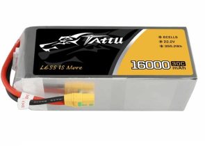 باتری 6 سل 16000mah-30c Tattu لیتیوم پلیمر - مدل ایران - مرکز تخصصی سرگرمی های رادیوکنترل